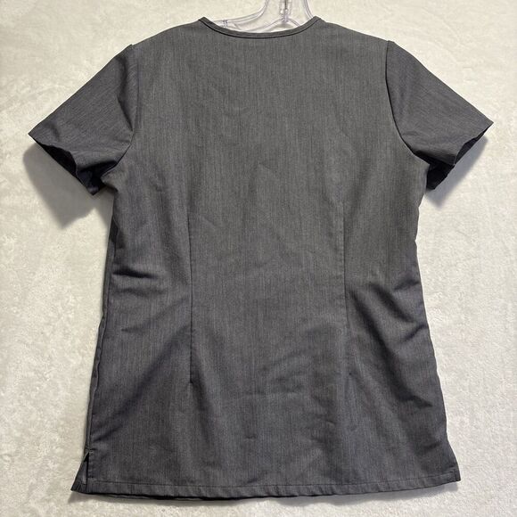 Figs Scrub Top Women's Size XS Grey Casma Three-Pocket Technical Collection - Picture 7 of 16